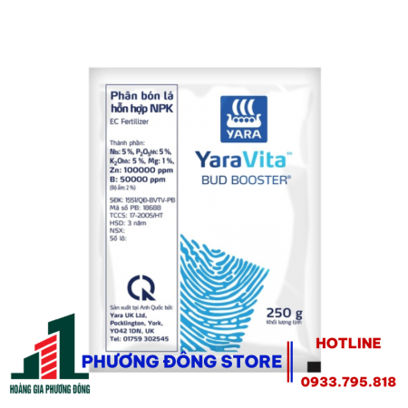 Phân bón lá hỗn hợp NPK Bud Booster